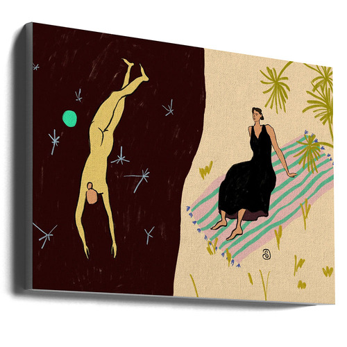 Yin & Yang Canvas Wall Art
