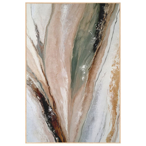 Terrestrial Veins Canvas Wall Art