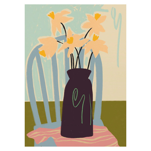 Daffodils Canvas Wall Art