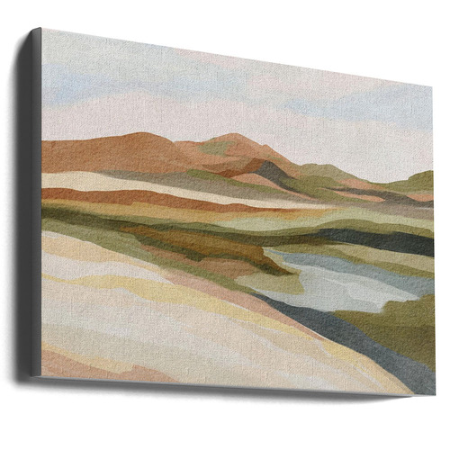 Serenity Western Landscape Canvas Wall Art