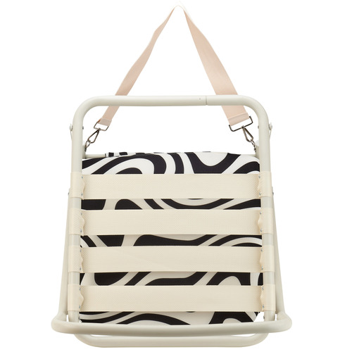 Hypnotic Swirl Foldable Beach Chair