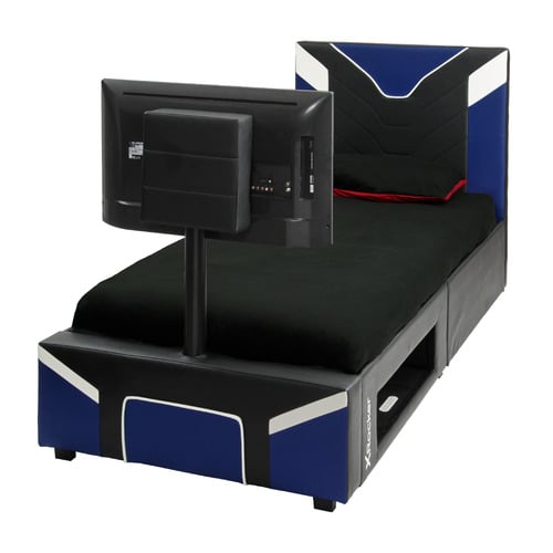 Cerberus Twist TV Gaming Single Bed