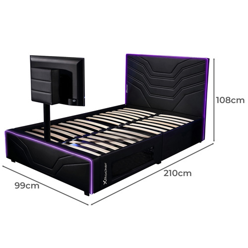 Oracle Neo Fibre LED Gaming Bed