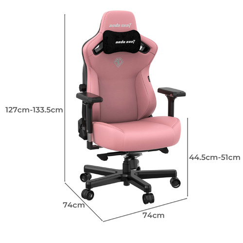 Kaiser III Premium Upholstered Gaming Chair