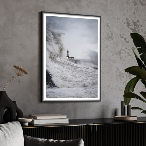 Look Out Framed Paper Print Wall Art