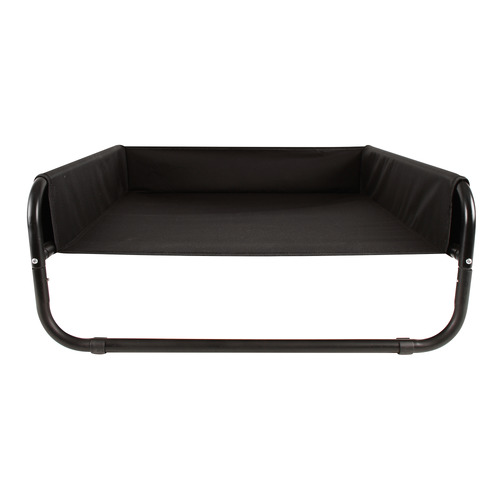 85cm Black Elevated Pet Bed