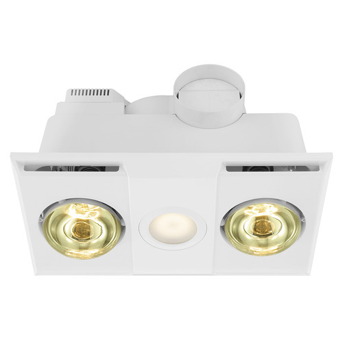 Heatflow 2 Heater Bathroom Exhaust Fan with LED