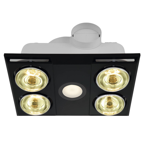 Heatflow 4 Heater Bathroom Exhaust Fan with LED
