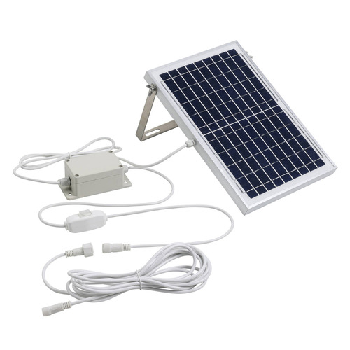 Multi-Colour LED Nikola Fixed Festoon Lights with Solar Kit