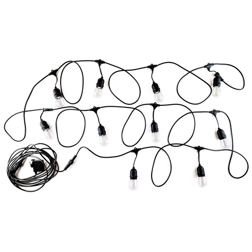 Multi-Colour LED Nikola Hanging Festoon Lights