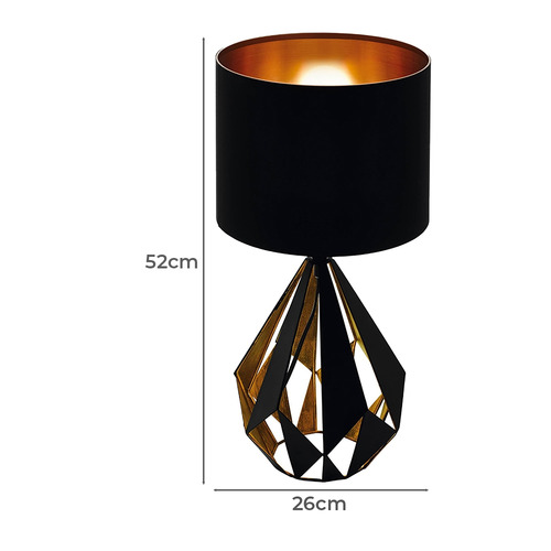 52cm Carlton Table Lamp