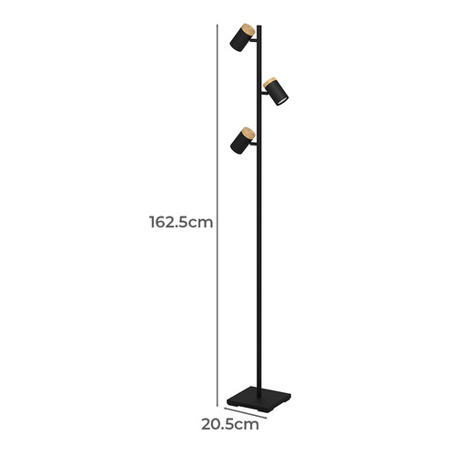Cartagena 3 Light LED Floor Lamp