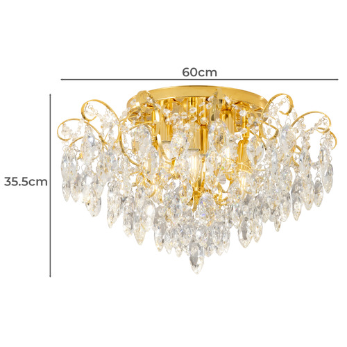 Fenoullet Semi Flush Mount Ceiling Light