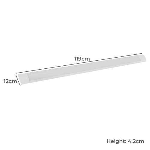 Lanky LED Batten Light with Microwave Sensor