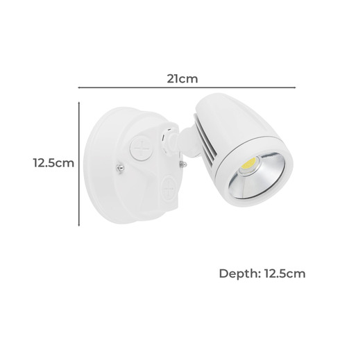 Chopper 15W Outdoor LED Wall Light