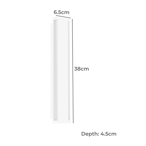Neviano Outdoor LED Tri-Colour Wall Light