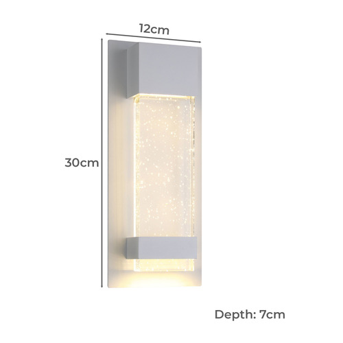 Villagrazia Outdoor LED Tri-Colour Wall Light