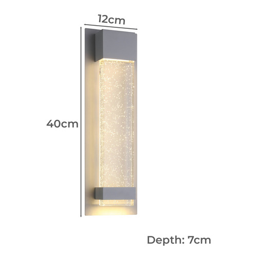 Villagrazia Outdoor LED Tri-Colour Wall Light