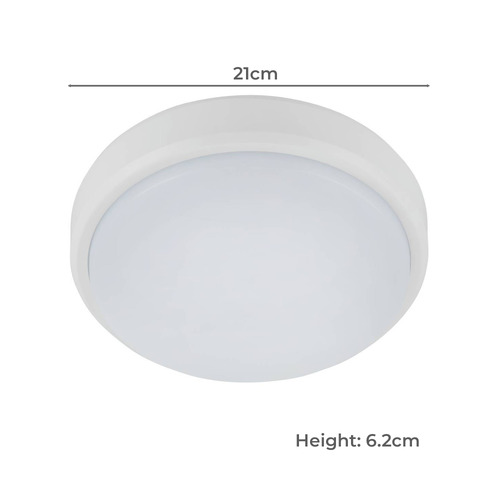 Bruleigh LED Outdoor Oyster Light