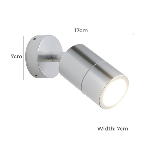 Fremantle LED Outdoor Wall Spotlight