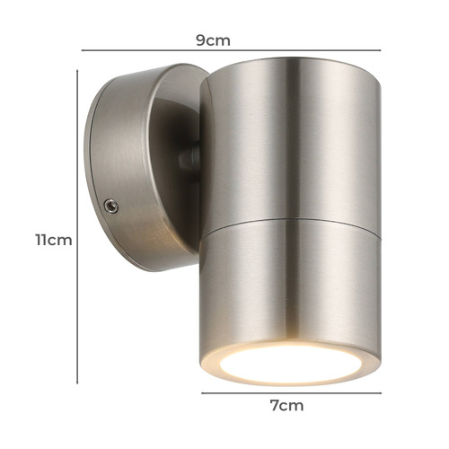 Fremantle LED Stainless Steel Outdoor Wall Light