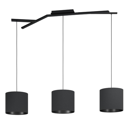 Balnario 3 Light Steel Pendant