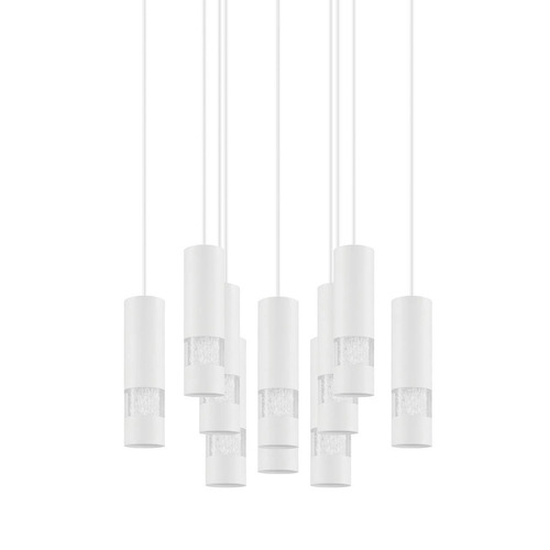 Round Bernabeta 10 Light LED Pendant