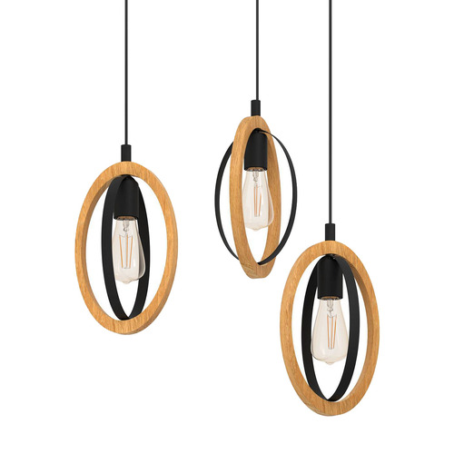 Balnario 3 Light Cluster Pendant
