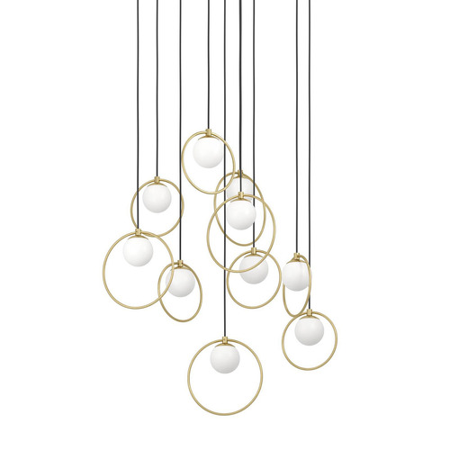 Round Portocolom 10 Light LED Pendant