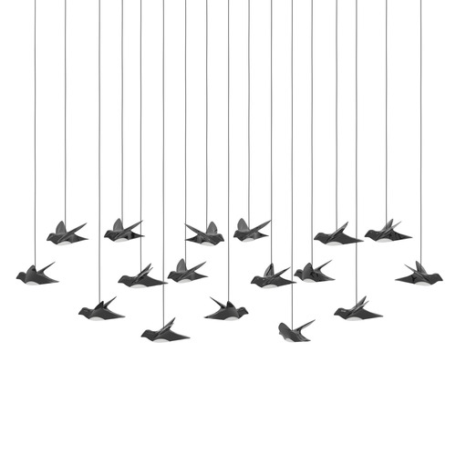 Oblong Paratebueno 17 Light LED Pendant