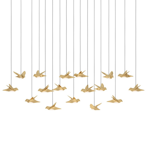 Oblong Paratebueno 17 Light LED Pendant