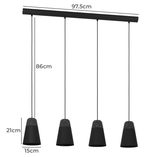 Canterras 4 Light Pendant