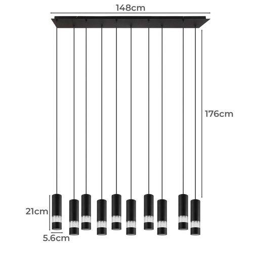 Bernabeta 10 Light Pendant