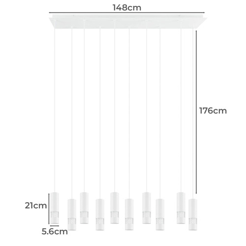 Bernabeta 10 Light Pendant