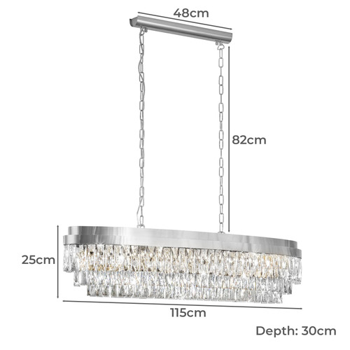 Valparaiso 115cm Chandelier