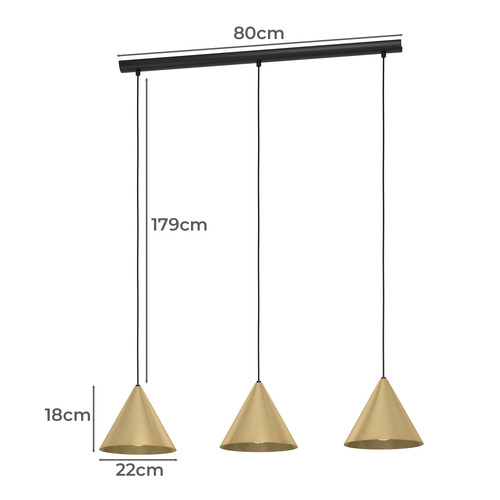 Narices 3 Light Pendant