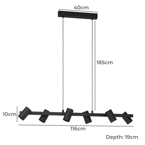 Gatuela 6 Light Pendant