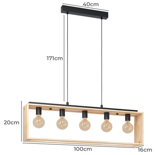 Famborough 5 Light Pendant