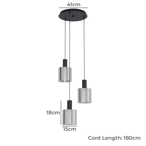 Gorosiba 3 Light Pendant