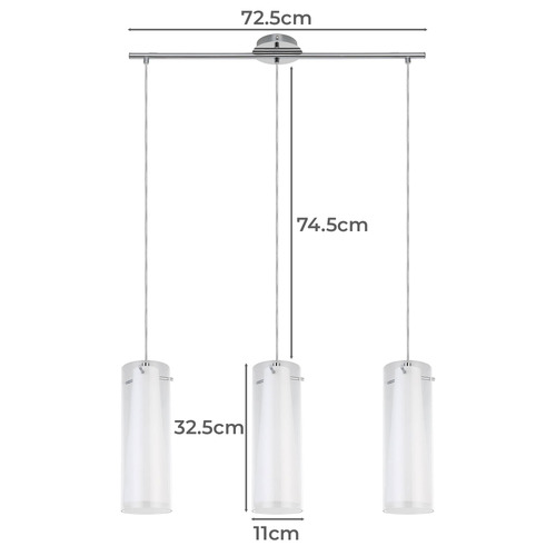 Pinto 3 Light Pendant