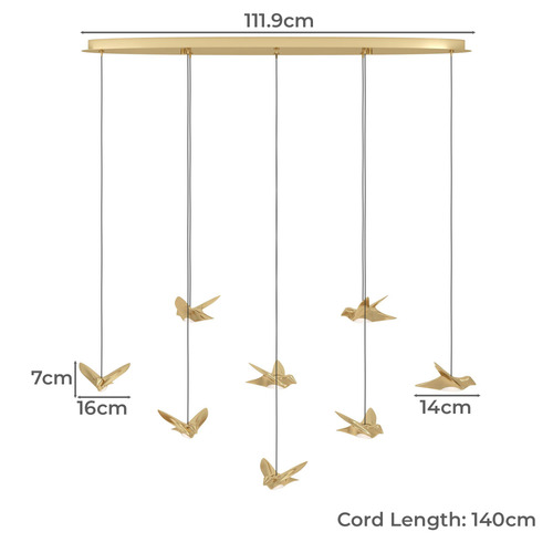 Paratebueno 8 Light LED Pendant