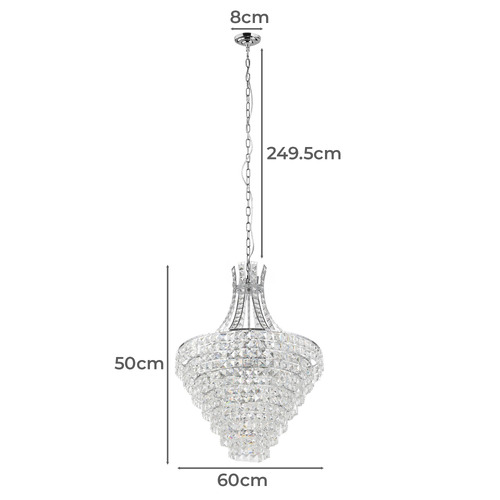 Beires 10 Light Chandelier