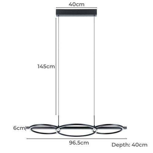 Lanacera 3 Light LED Pendant