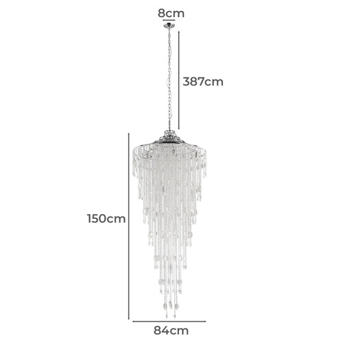 Beires 12 Light Chandelier