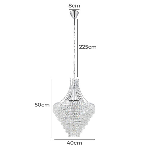 Beires 8 Light Chandelier