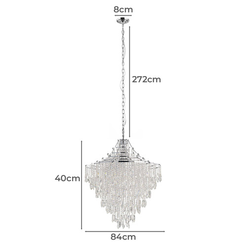 Beires 9 Light Chandelier