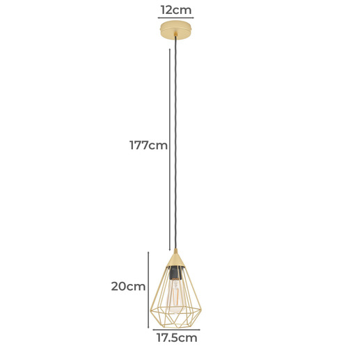 Tarbes 17.5cm Pendant Light