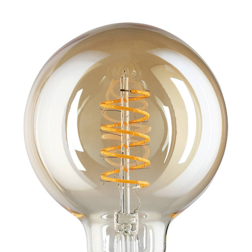 Amber G95 E27 Dimmable LED Bulb