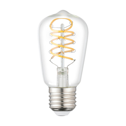 7.3W ST48 E27 Non Dimmable LED Spiral Filament Bulb