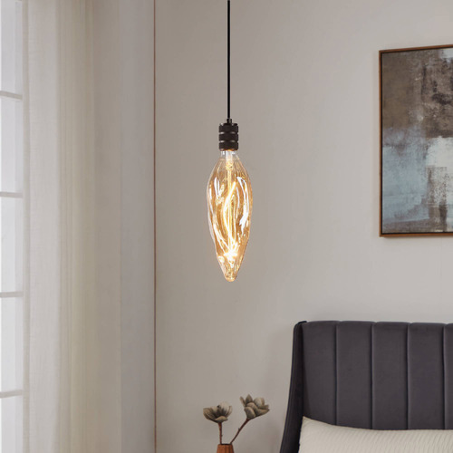 Amber CF117 E27 Dimmable LED Bulb